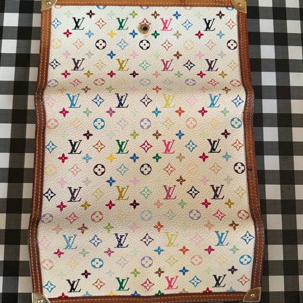 🦄Louis Vuitton Murakami International Wallet - Monogram Multicolor Walle… - Picture 4 of 15